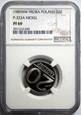 20 ZŁOTYCH 1989 PRÓBA - NIKIEL - NGC PF69