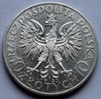 10 ZŁ GŁOWA KOBIETY 1933