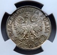 2 ZŁ GŁOWA KOBIETY 1933 NGC MS64