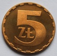 5 ZŁOTYCH 1988 - ST. LUSTRZANY