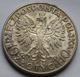 10 ZŁ GŁOWA KOBIETY 1932