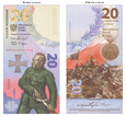 Banknot 20 zł 100 R. Bitwa Warszawska 1920 2020
