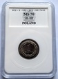 1 ZŁOTY 1995 - PCG MS70 