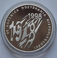 10 ZŁ NIEPODLEGŁOŚĆ 1998