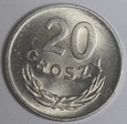 20 GROSZY 1957 - NAJRZADSZA - ST. 1/1-