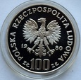 100 ZŁ IGRZYSKA MOSKWA 1980 ( Z473 )
