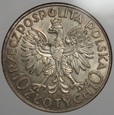 10 ZŁ GŁOWA KOBIETY 1932 GCN AU50