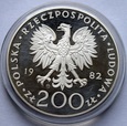 200 ZŁ JAN PAWEŁ II 1982 - ST. LUSTRZANY