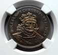 50 ZŁ BOLESŁAW I CHROBRY 1980 NGC MS66 - DOUBLE DIE