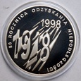 10 ZŁ 80. ROCZNICA ODZYSKANIA NIEPODLEGŁOŚCI 1998