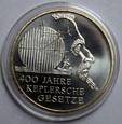 NIEMCY -  10 EURO 2009 F - 400 LAT PRAW KEPLERA