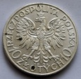 10 ZŁ GŁOWA KOBIETY 1932 (G9)