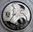 10 ZŁ ZYGMUNT II AUGUST 1996 POPIERSIE - PCGS PR69