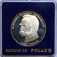 50000 ZŁ JÓZEF PIŁSUDSKI 1988 ST. LUSTRZANY