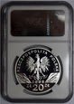 20 ZŁ SOKÓŁ WĘDROWNY 2008 NGC PF70