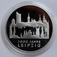 NIEMCY -  10 EURO 2015 F - 1000 LAT MIASTA LIPSK - ST. LUSTRZANY