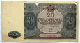 20 ZŁOTYCH 1946 SER. D