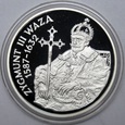 10 ZŁ ZYGMUNT III WAZA 1998  PÓŁPOSTAĆ