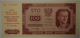 100 ZŁOTYCH 1948 SER. KR - NADRUK