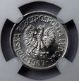 10 GROSZY 1967 NGC MS67