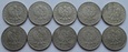 1 ZŁOTY 1929 - 10 SZTUK