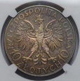 10 ZŁ JAN III SOBIESKI 1933 NGC AU DETAILS