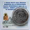 MEDAL - NUMIZMAT - WIZYTA OJCA ŚW. BENEDYKTA 2006 (MD1)