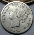 KANADA - 5 CENTS 1872 H - RZADKA