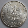 100000 ZŁ SOLIDARNOŚĆ 1990 TYP A