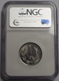 1 ZŁOTY 1986 NGC MS66