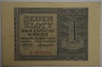 1 ZŁOTY 1940 SER. B - ST. 3+