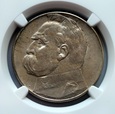 10 ZŁ JÓZEF PIŁSUDSKI 1935 NGC UNC DETAILS