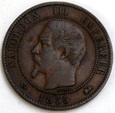 FRANCJA - 10 CENTIMES 1855 D