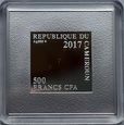 KAMERUN - 500 FRANKÓW 2017 - WARZĘCHA RÓŻOWA