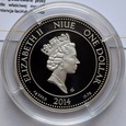NIUE ISLAND - 1 DOLLAR 2014 - VENUS