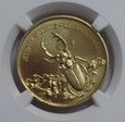 2 ZŁ JELONEK ROGACZ 1997 NGC MS66