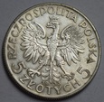 5 ZŁ GŁOWA KOBIETY 1933