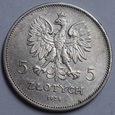 5 ZŁ NIKE 1928 BEZ ZNAKU MENNICY