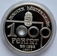 WĘGRY - 1000 FORINT 1993 - W. CUP USA 94 (ZS8)