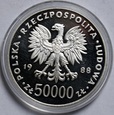 50000 ZŁ JÓZEF PIŁSUDSKI 1988 - LUSTRZANKA