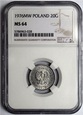 20 GROSZY 1976 NGC MS64