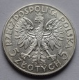 5 ZŁ GŁOWA KOBIETY 1932 (B4)