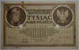 1000 MAREK POLSKICH 1919 III SER. C - FALSYFIKAT