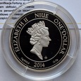 NIUE ISLAND - 1 DOLLAR 2014 - FORTUNA