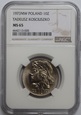 10 ZŁ TADEUSZ KOŚCIUSZKO 1973 NGC MS65