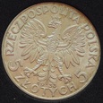 5 ZŁ GŁOWA KOBIETY 1933 ( GŁ11 )