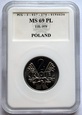 2 ZŁ JAGODY 1970 PCG MS69PL