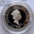 NIUE ISLAND - 1 DOLLAR 2015 - DIANA