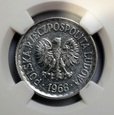 1 ZŁOTY 1968 NGC AU55