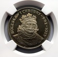 50 ZŁ BOLESŁAW I CHROBRY 1980 NGC MS65